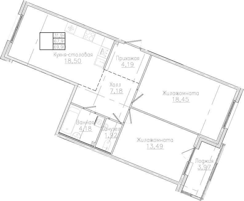 Планировка квартиры