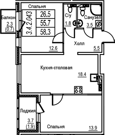 Планировка квартиры
