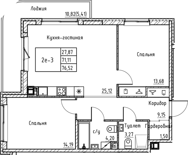 Планировка квартиры