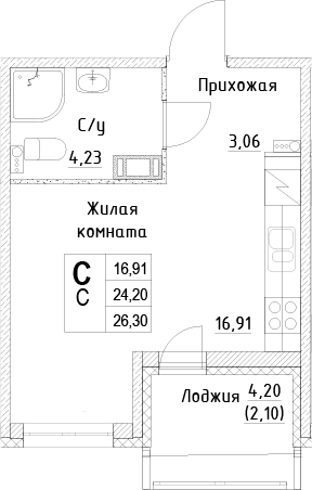 Планировка квартиры