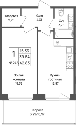 Планировка квартиры