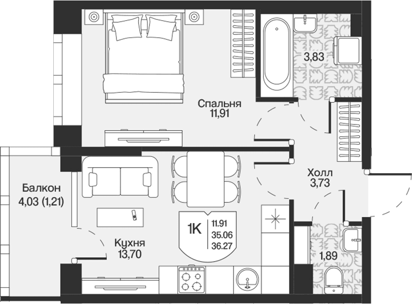 Планировка квартиры