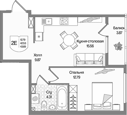 Планировка квартиры
