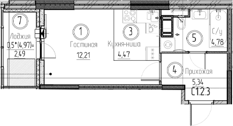 Планировка квартиры