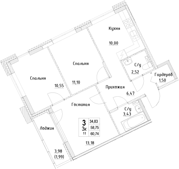 Планировка квартиры