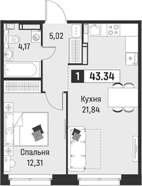 Планировка квартиры