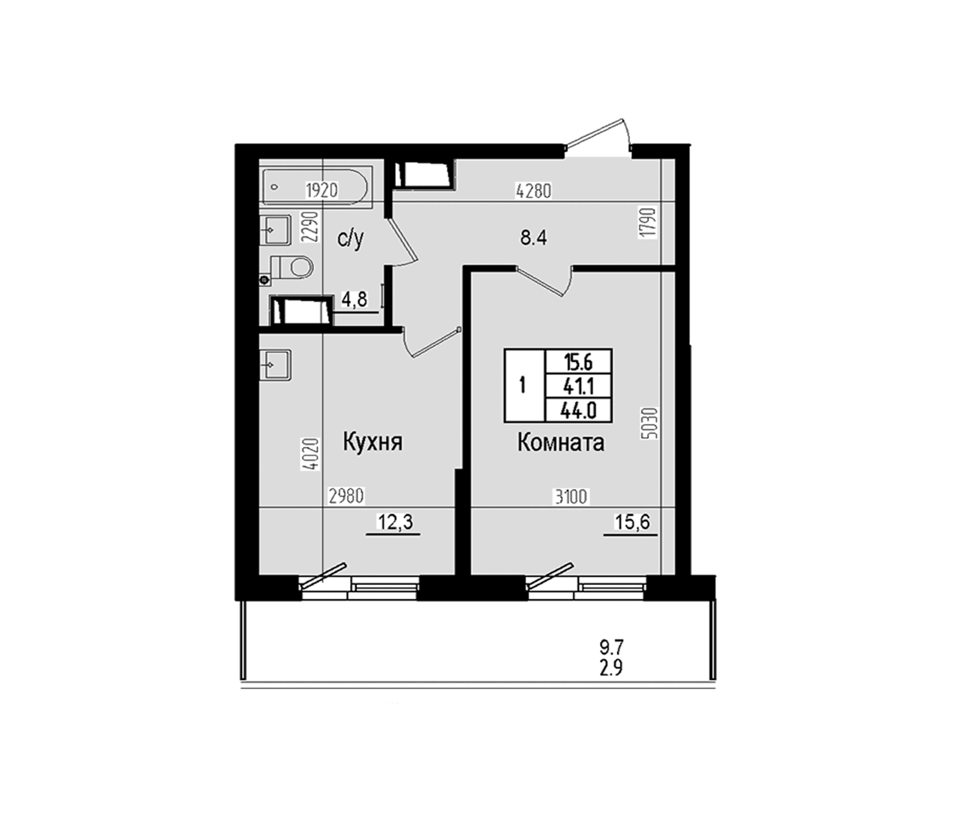 Планировка квартиры