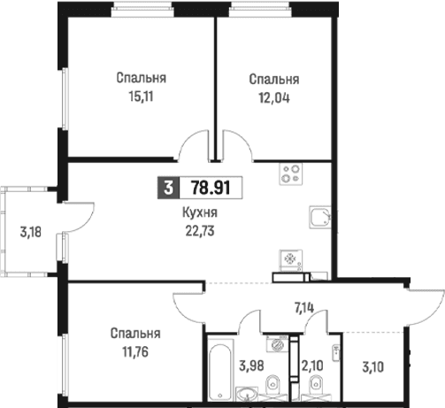 Планировка квартиры