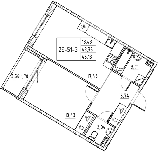 Планировка квартиры