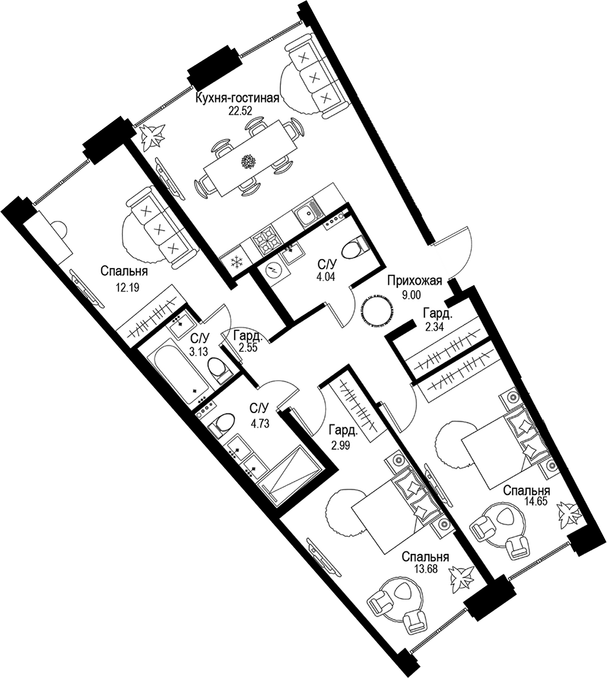 Планировка квартиры