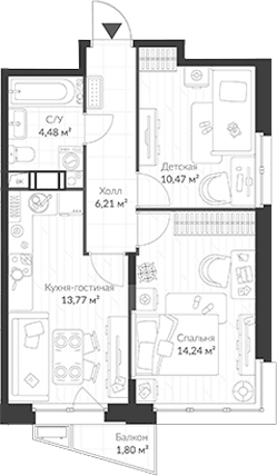 Планировка квартиры