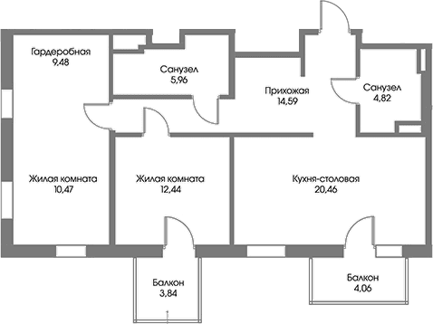 Планировка квартиры