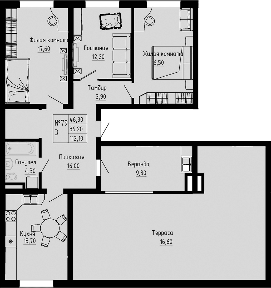 Планировка квартиры