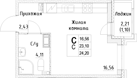 Планировка квартиры