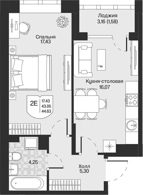 Планировка квартиры
