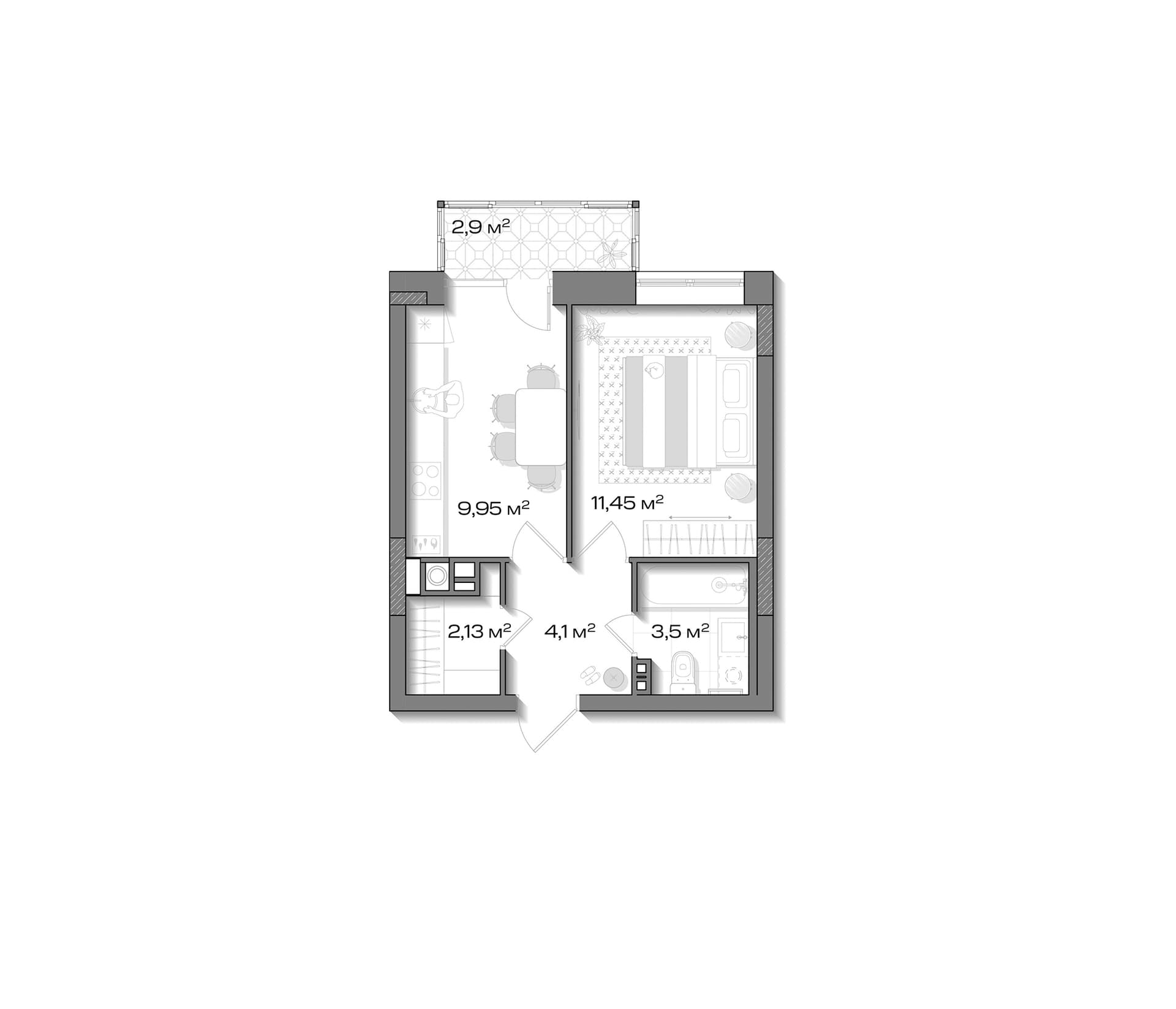 Планировка квартиры