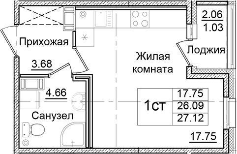 Планировка квартиры