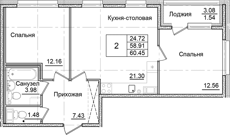 Планировка квартиры