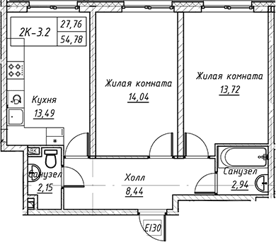 Планировка квартиры
