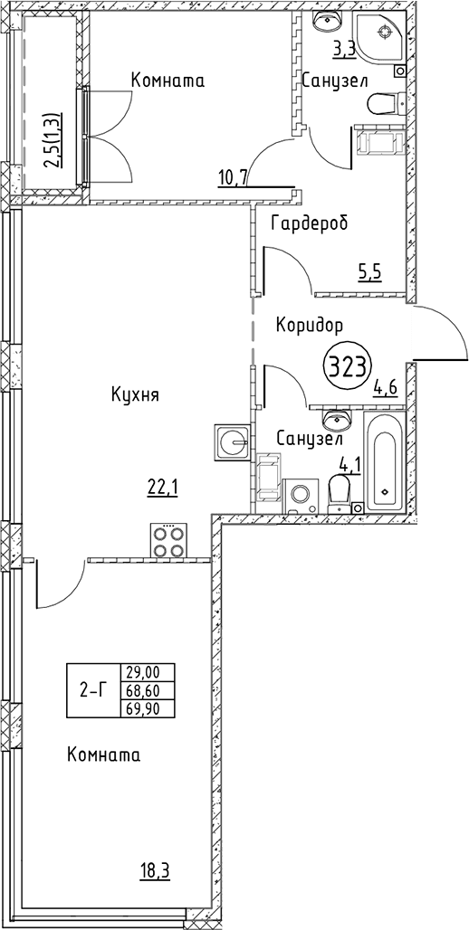 Планировка квартиры