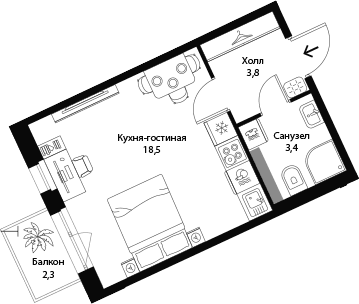 Планировка квартиры