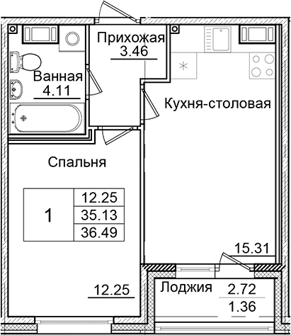 Планировка квартиры