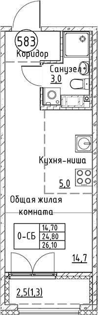 Планировка квартиры