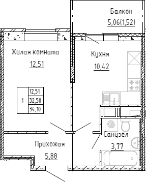 Планировка квартиры