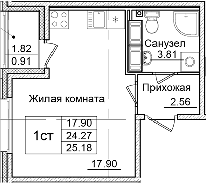 Планировка квартиры