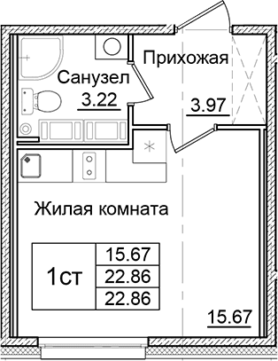 Планировка квартиры