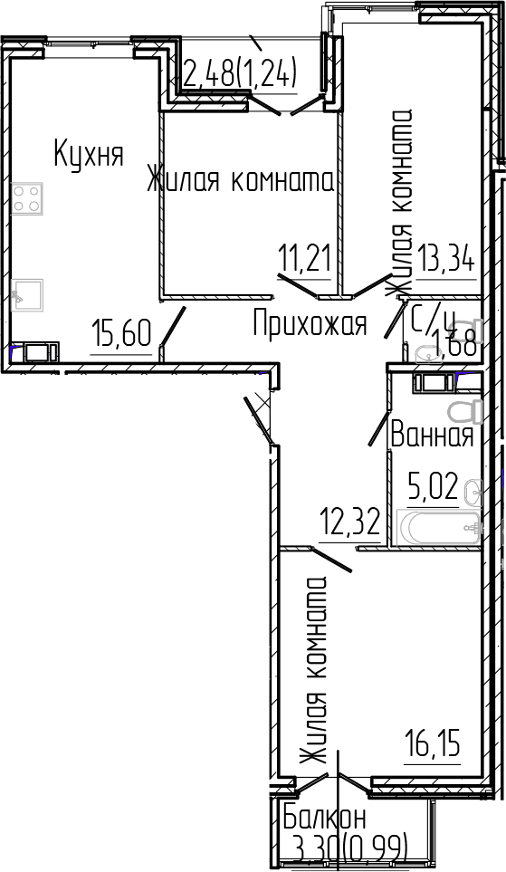 Планировка квартиры