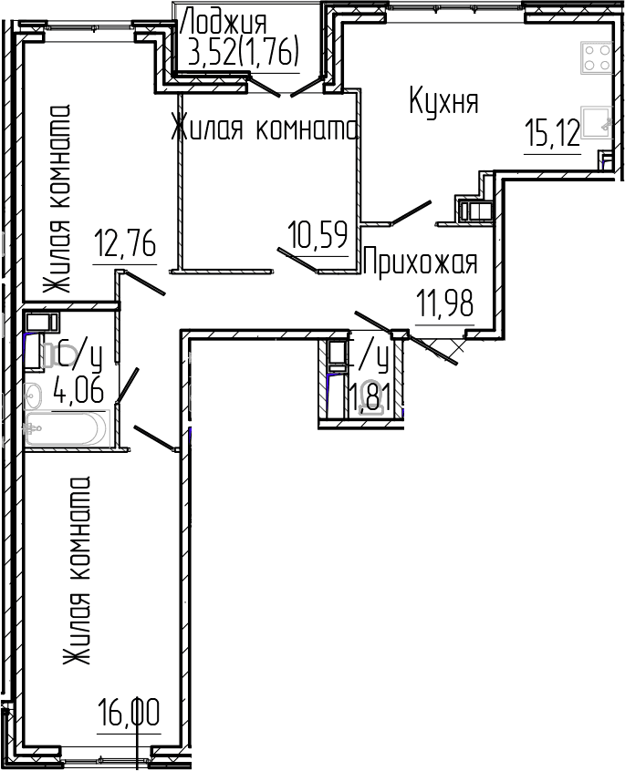 Планировка квартиры