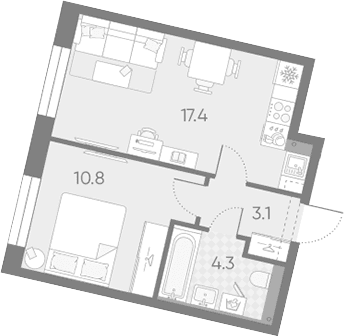 Планировка квартиры