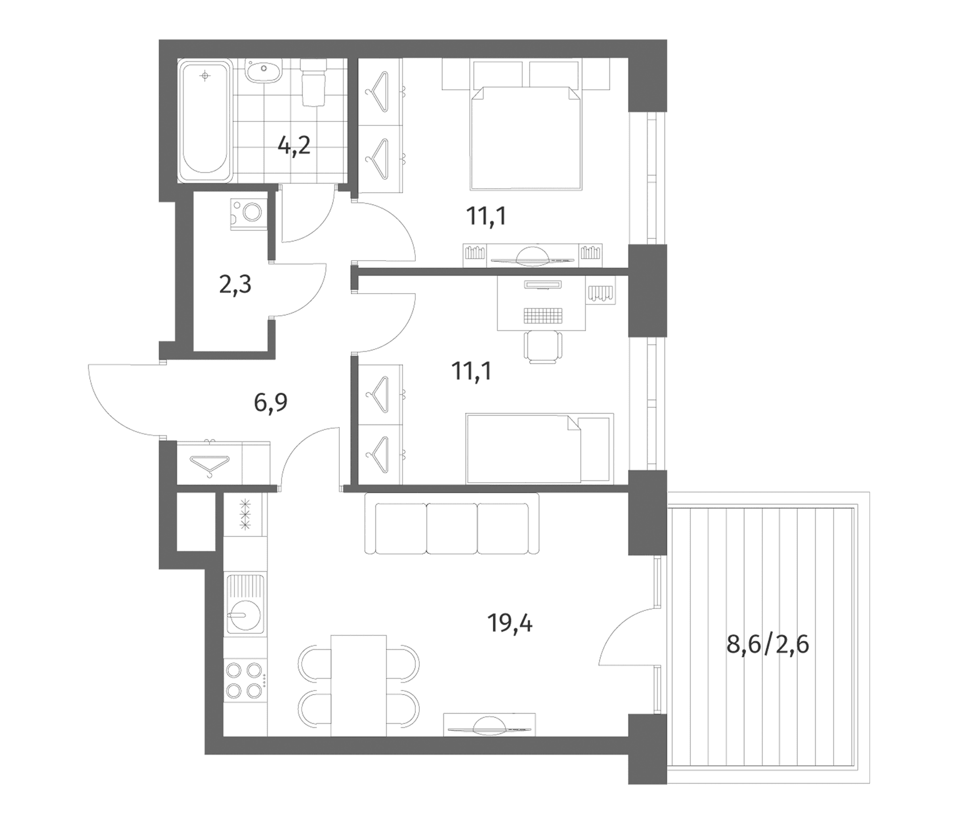 Планировка квартиры