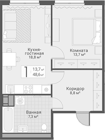 Планировка квартиры