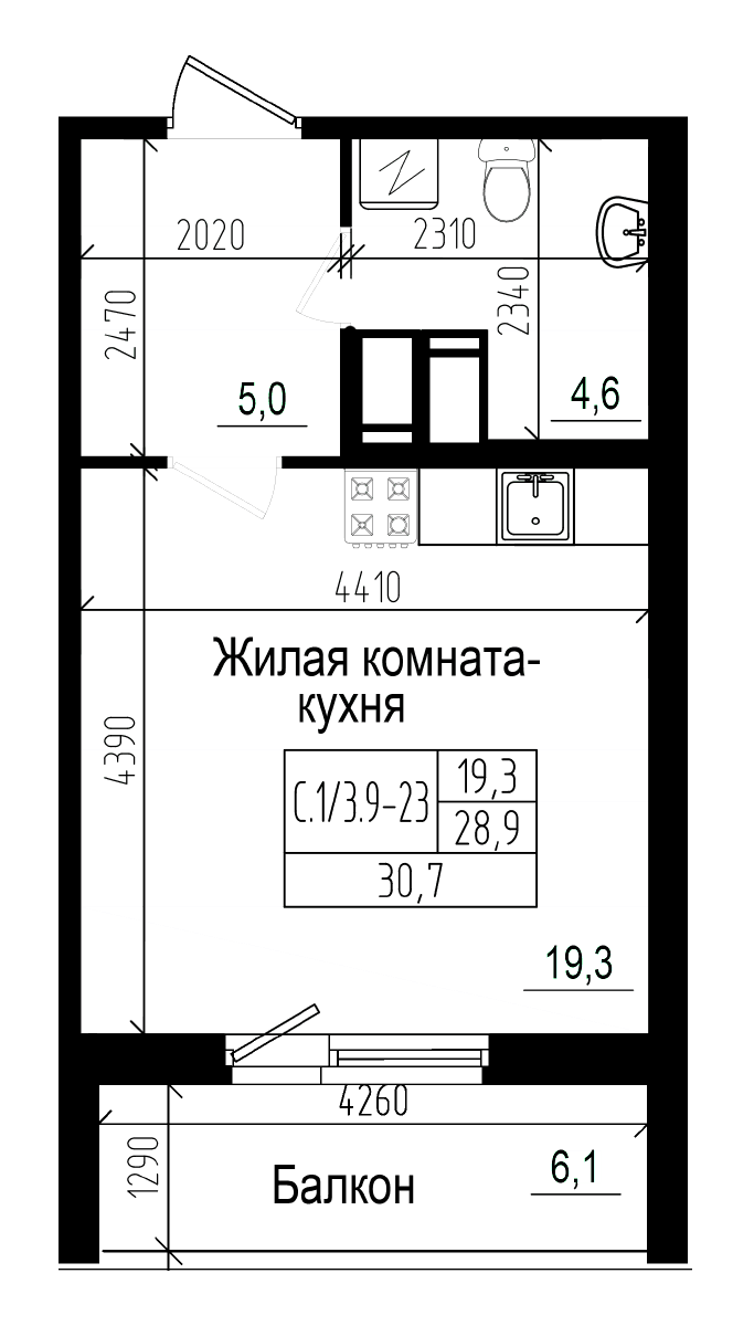 Планировка квартиры
