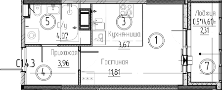 Планировка квартиры
