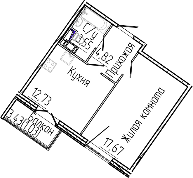 Планировка квартиры