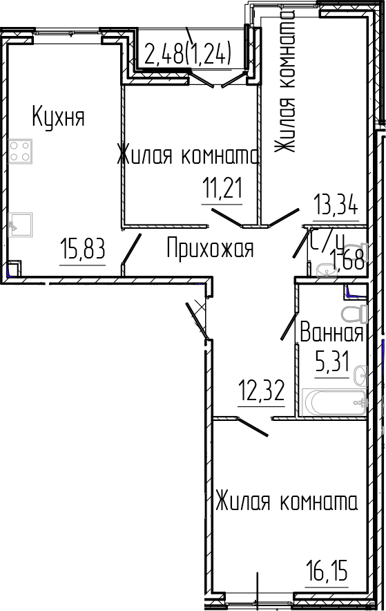 Планировка квартиры