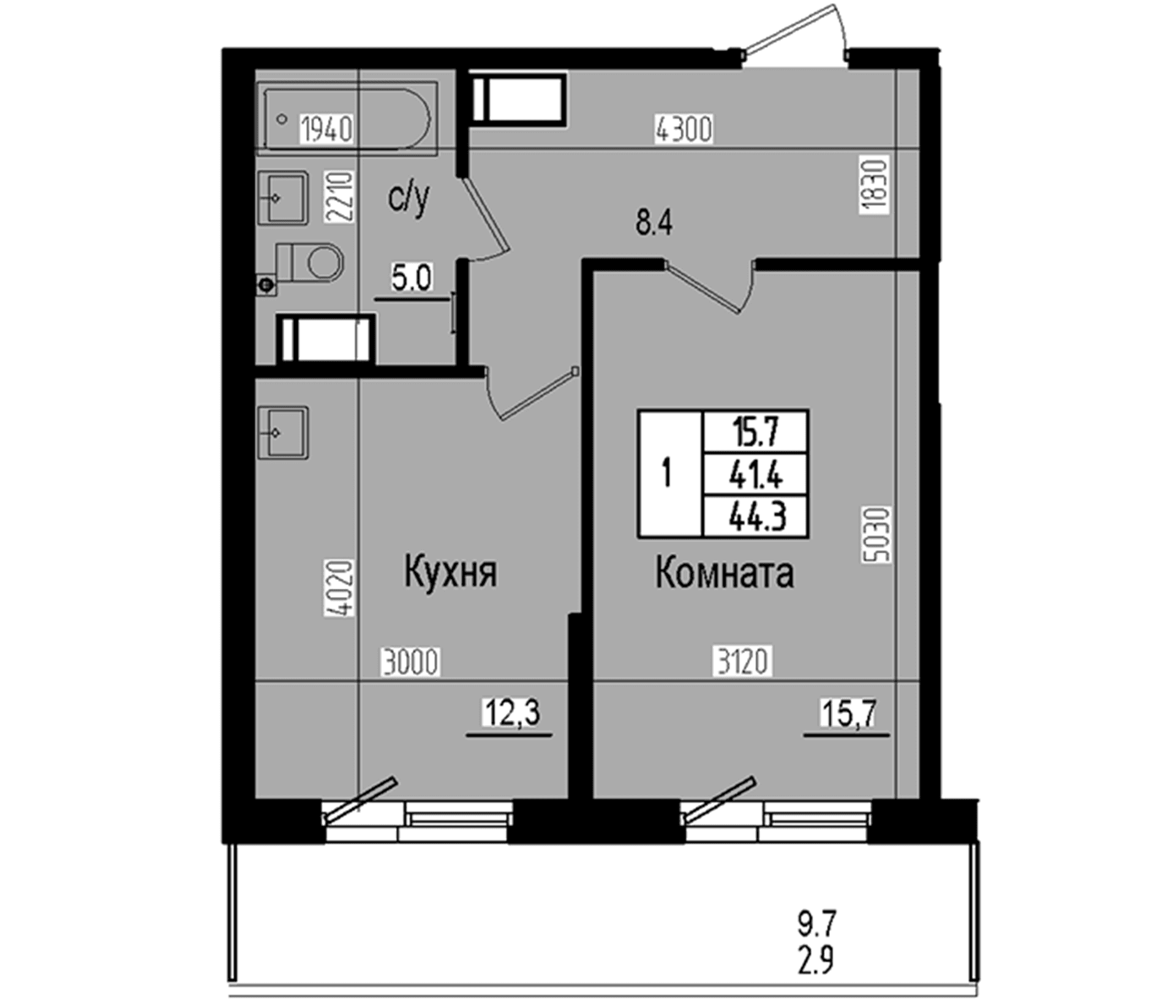 Планировка квартиры