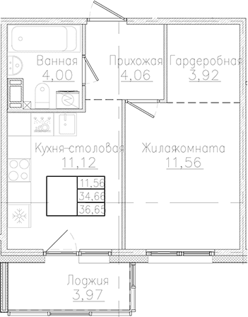 Планировка квартиры