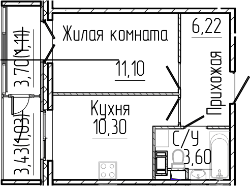 Планировка квартиры