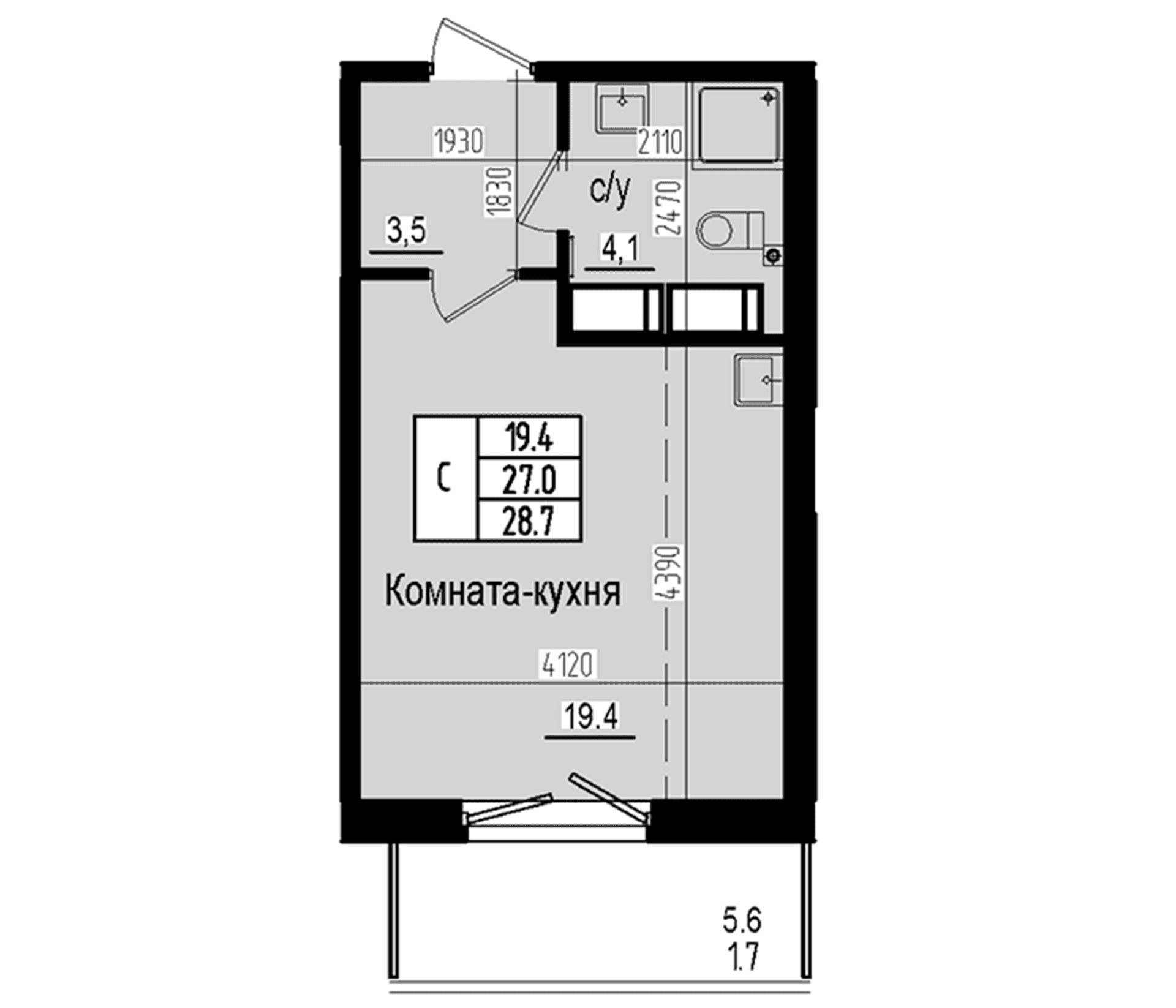 Планировка квартиры