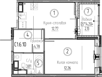Планировка квартиры