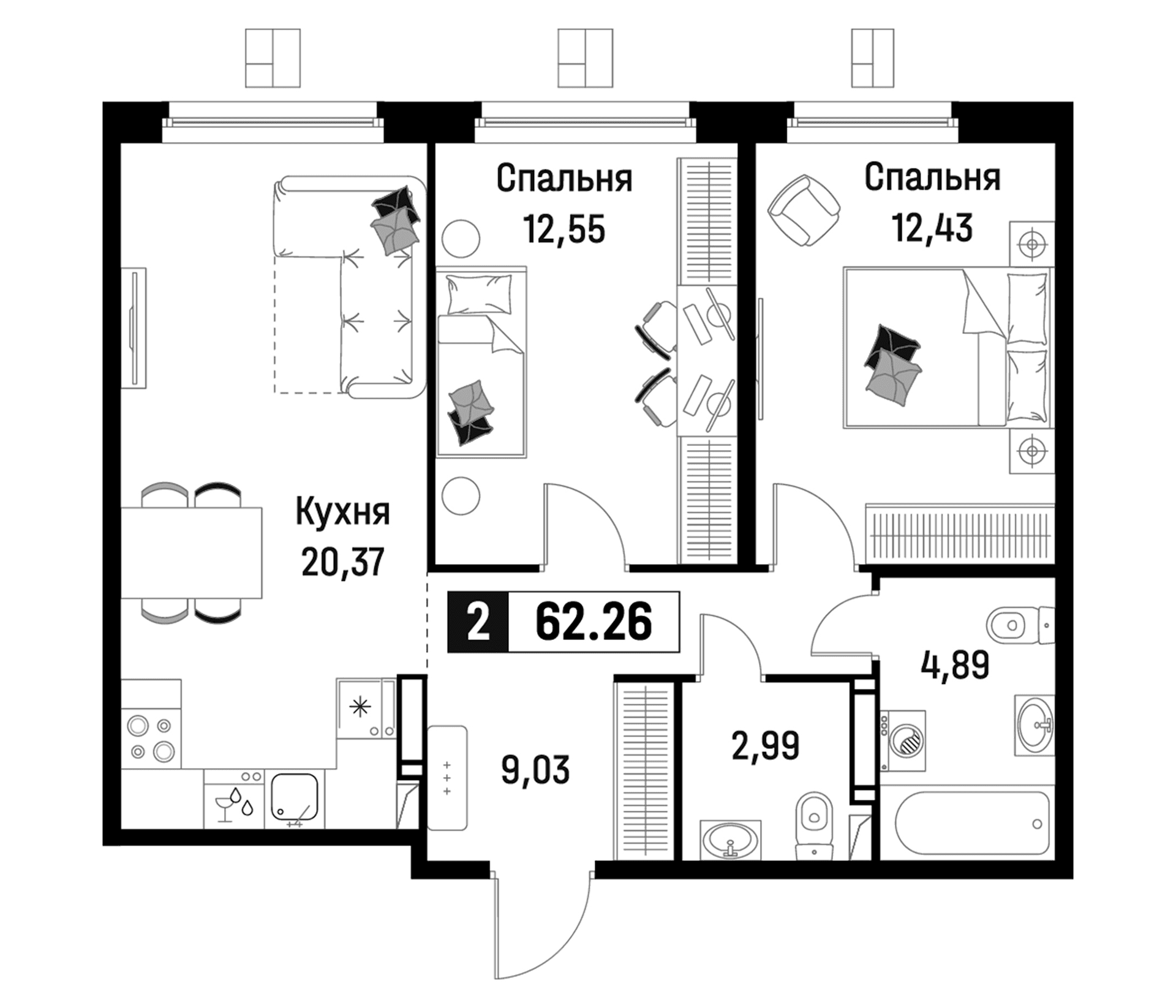 Планировка квартиры