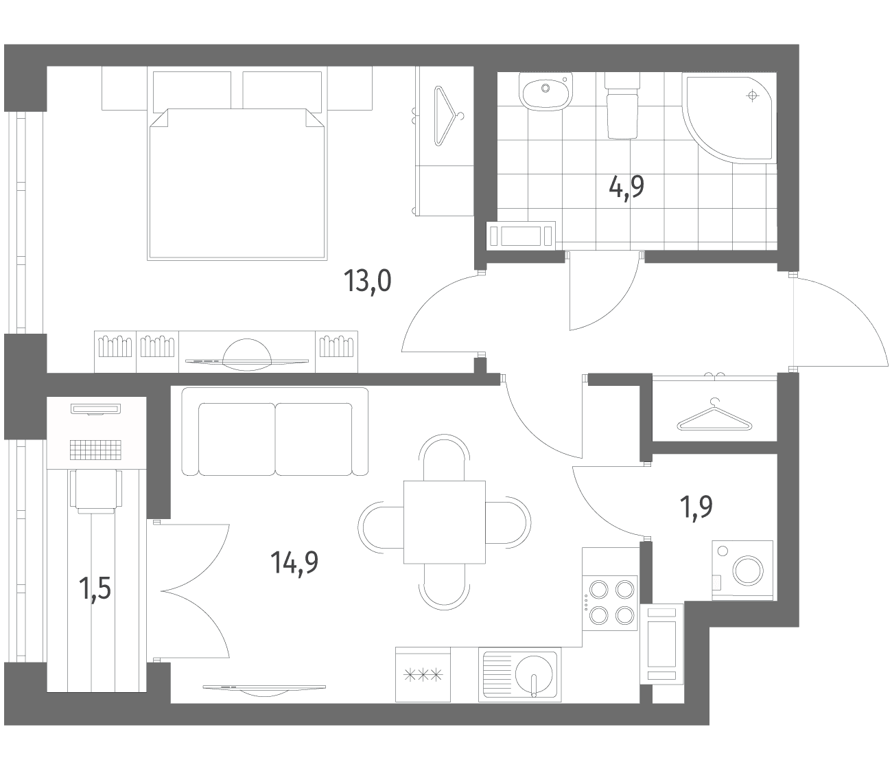 Планировка квартиры
