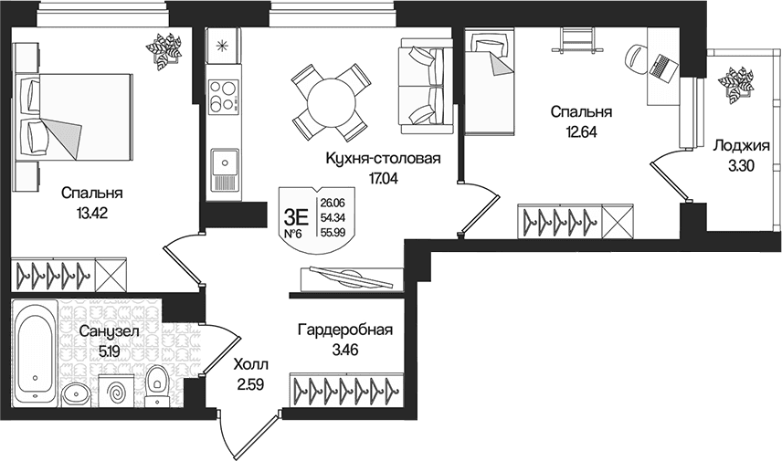 Планировка квартиры