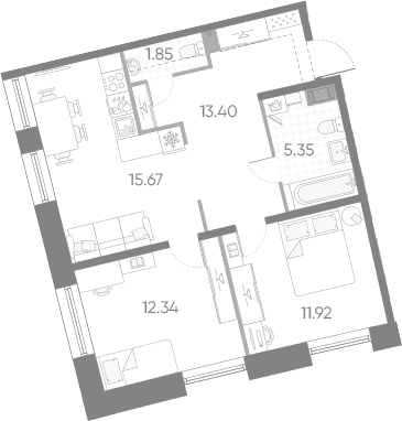 Планировка квартиры