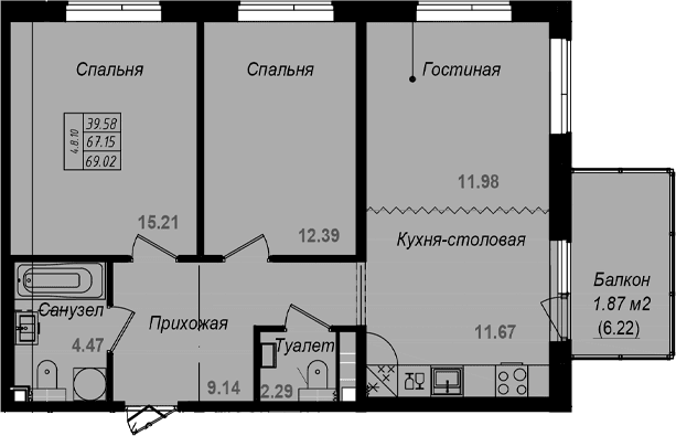Планировка квартиры