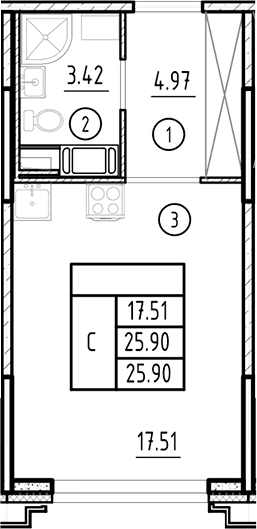 Планировка квартиры